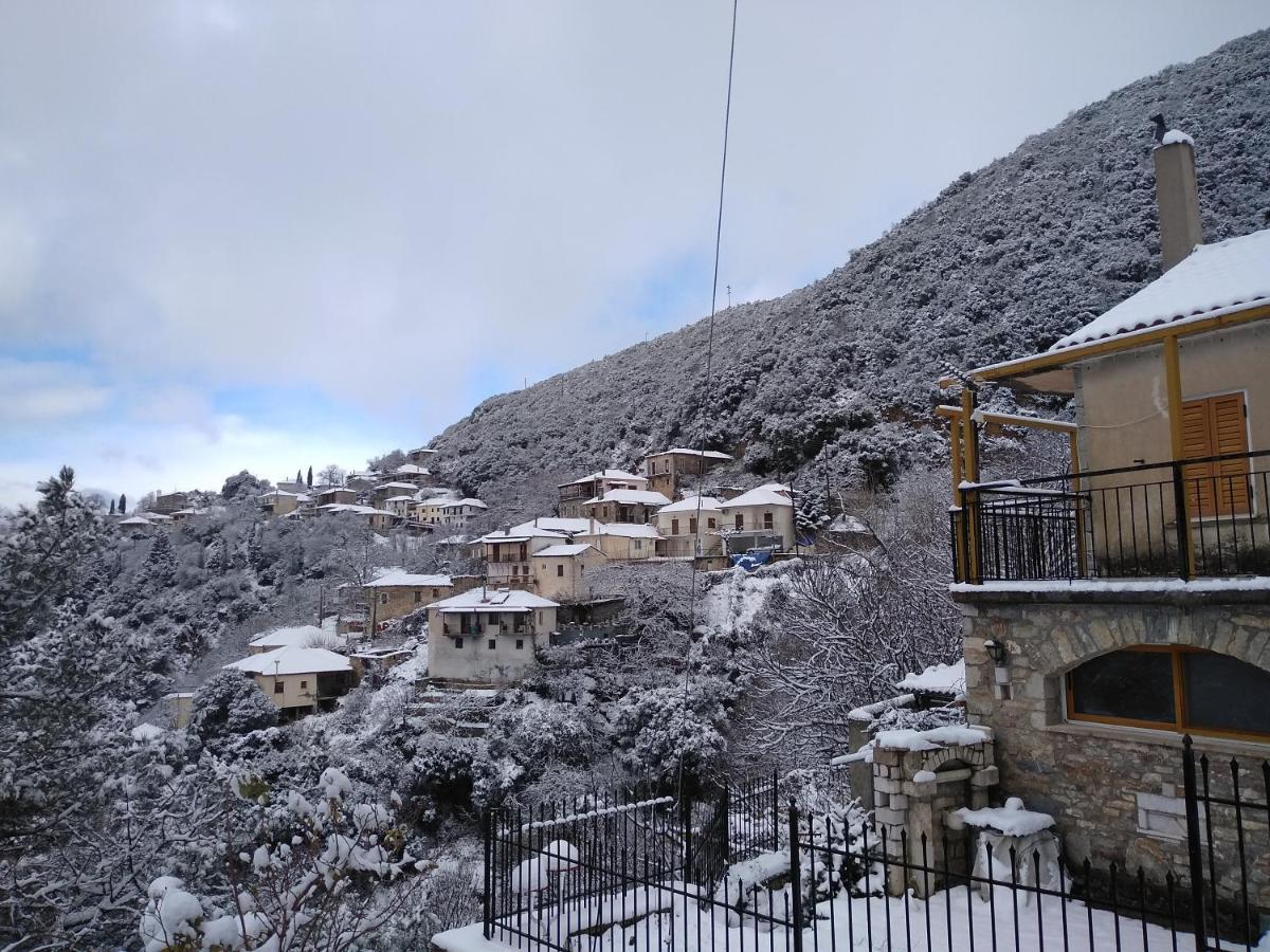Villa Stonehouse Dome Lagadia Langadia Exterior foto