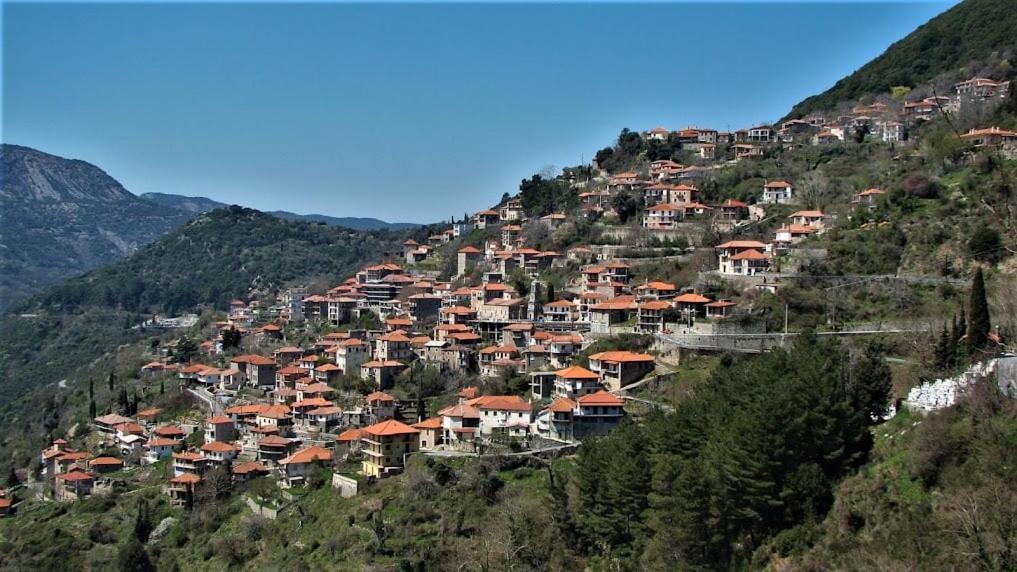 Villa Stonehouse Dome Lagadia Langadia Exterior foto